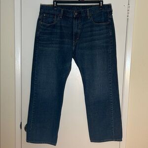 Levi's Blue Denim Jeans 569 W 38 L 30